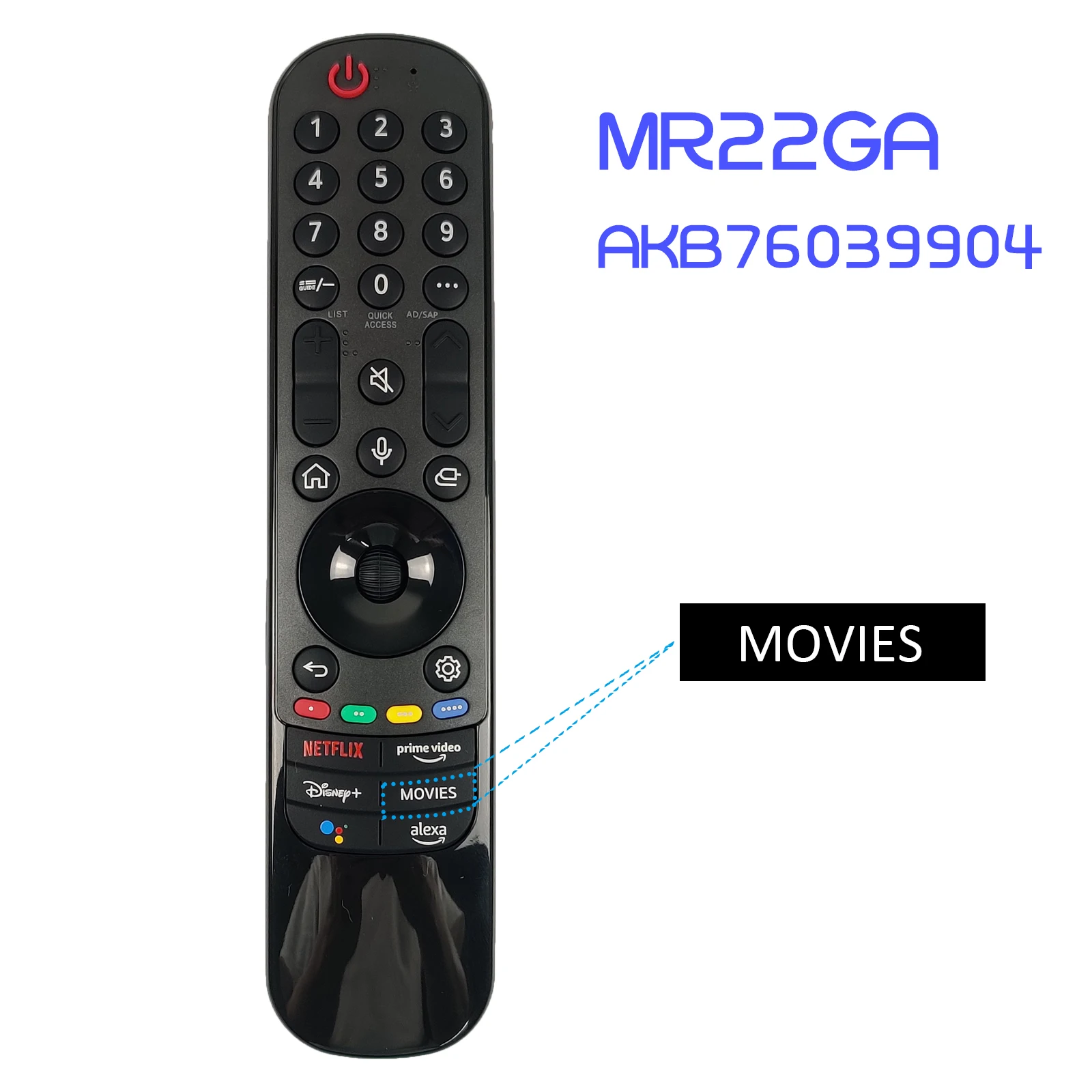 MR22GA AKB76039901 AKB76039902 AKB76039904 New Magic Voice Remote Control for L OLED QNED Smart TVs with Voice Cursor Function