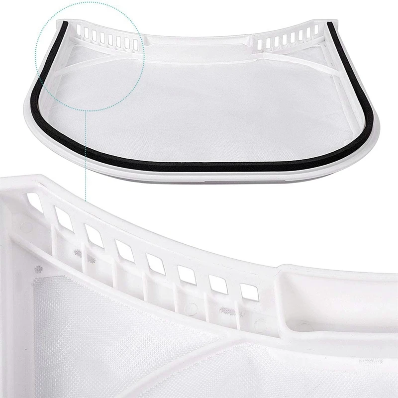 B99A-2 Pack Of Dryer Lint Screen With Felt Rim Seal For  5231EL1003B DLE2512W DLE2514W