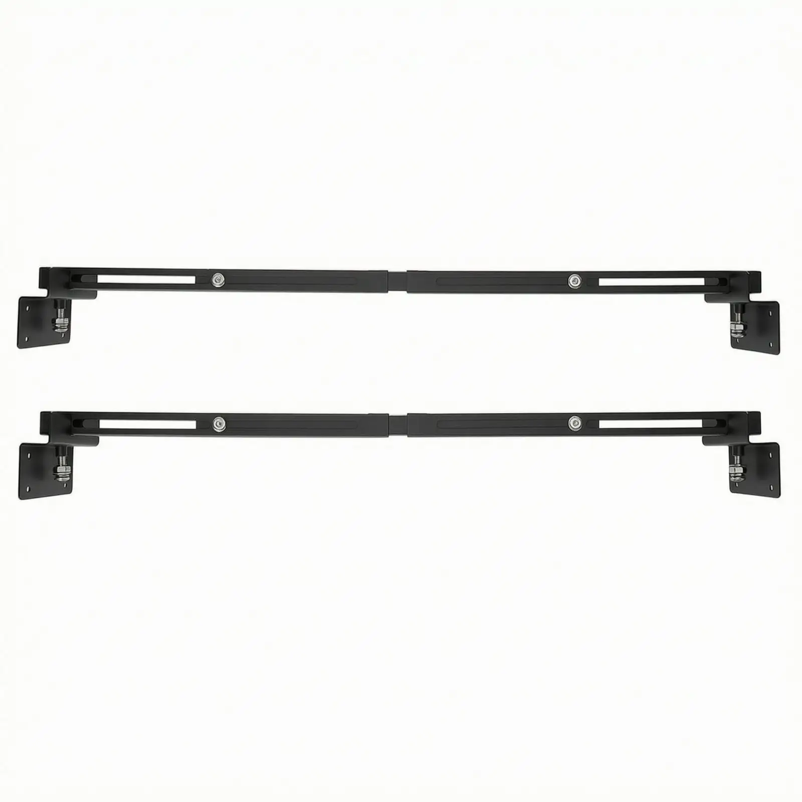 2 Pieces Sink Support Rod Easy Installation Adjustable Sink Support with Mounting Brackets for Cabinet Remodeling Projects