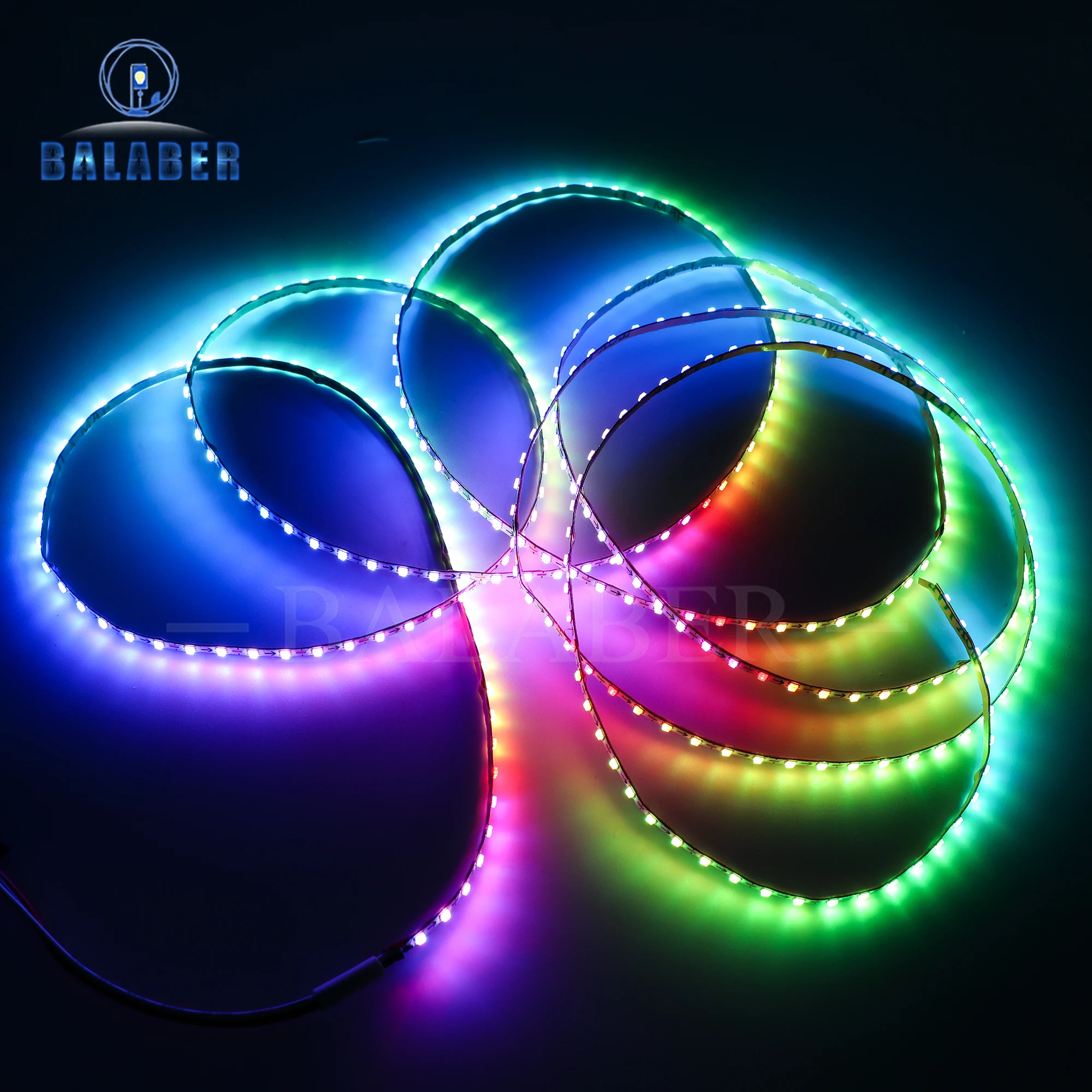 

Ultra-Narrow WS2812B 3mm 5mm 2020SMD RGBIC LED Strip WS2812 100/120/160/240Leds/m Individually Addressable IC Light Tape DC5V