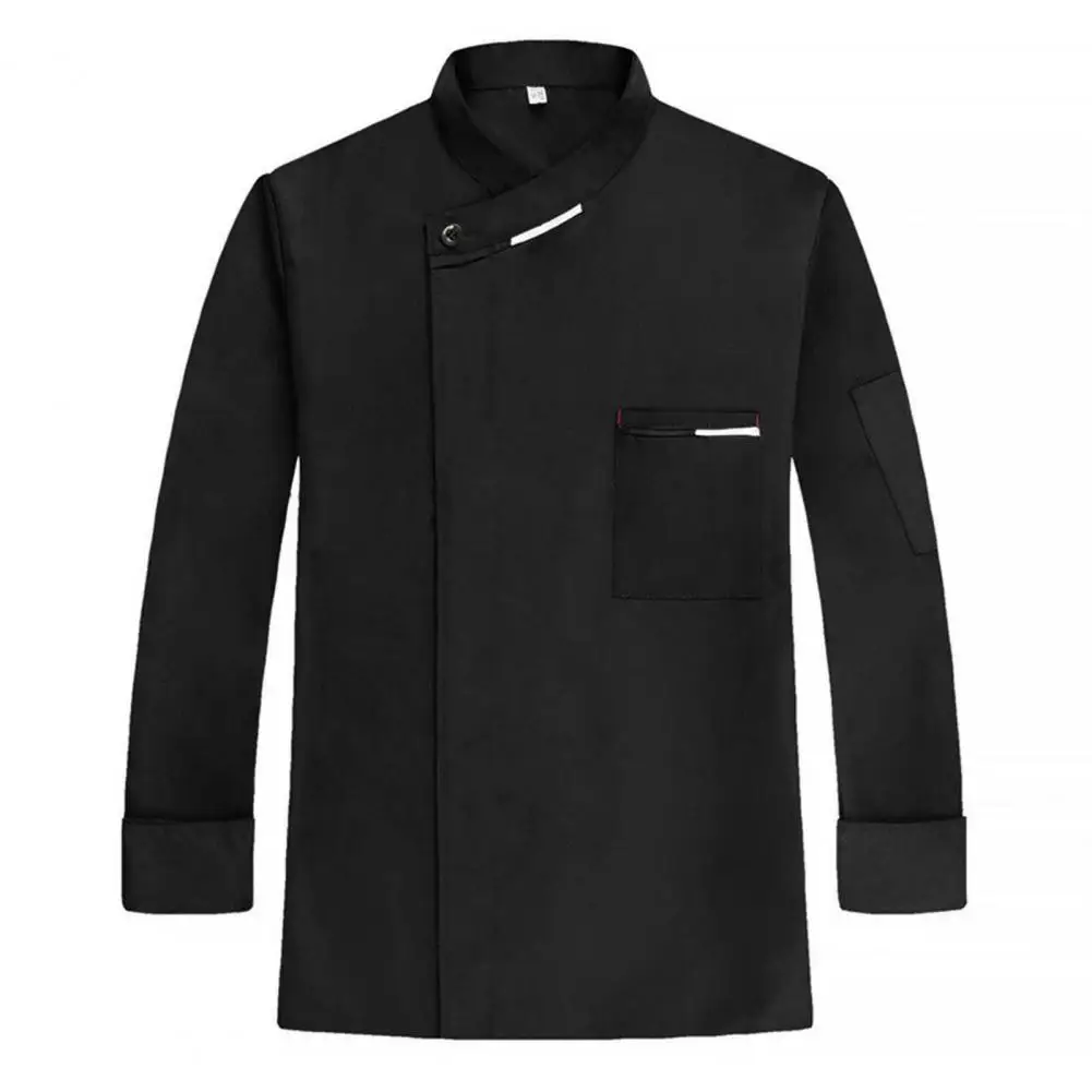 Vier Jahreszeiten Chic Tasche Küche Baker Uniform Hotel Frauen Männer Chef Shirt Lange Ärmeln für Esszimmer