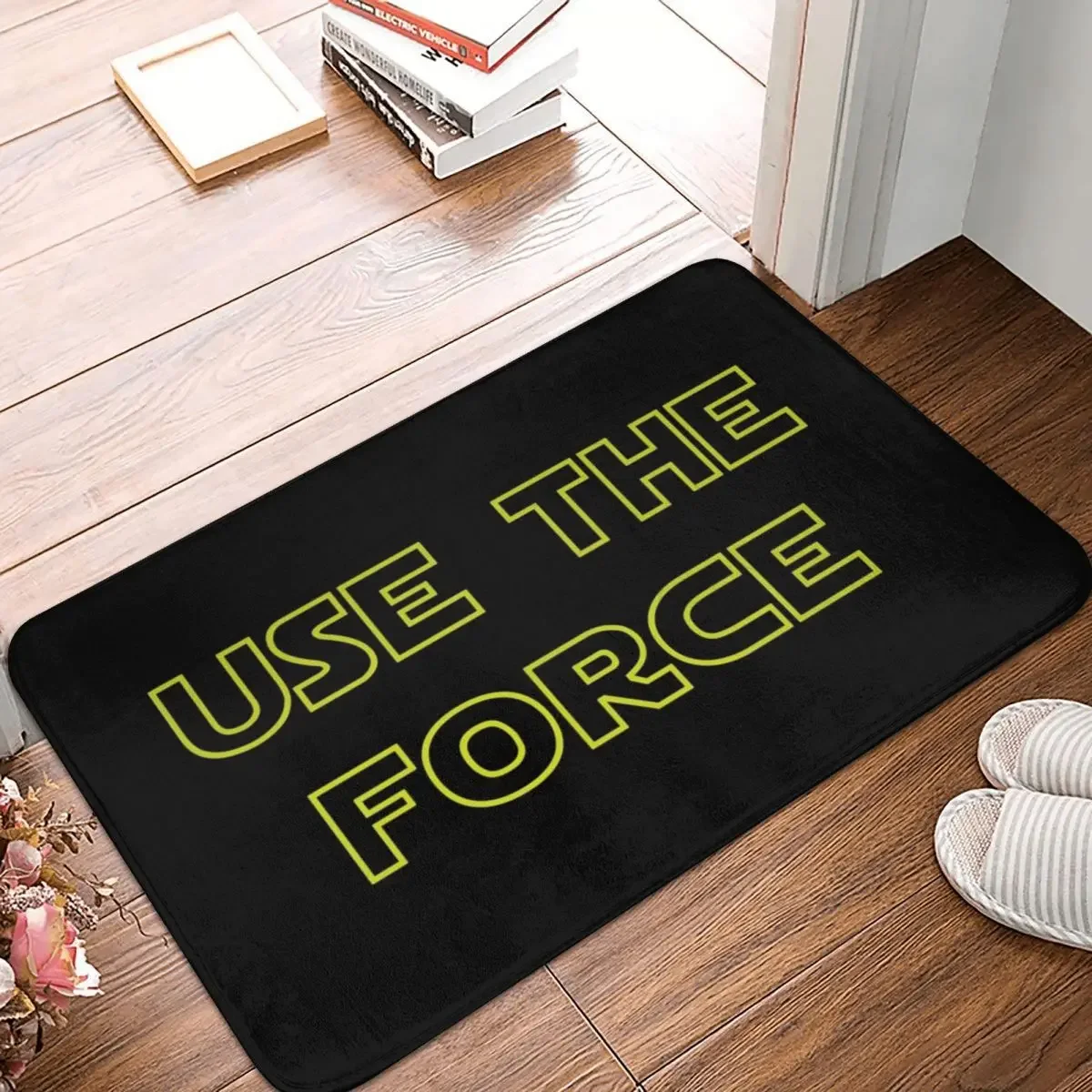 Use The Force V2 Doormat Rug Carpet Mat Footpad Polyester Anti-slip Antiwear Front Room Corridor Kitchen Bedroom Balcony Toilet