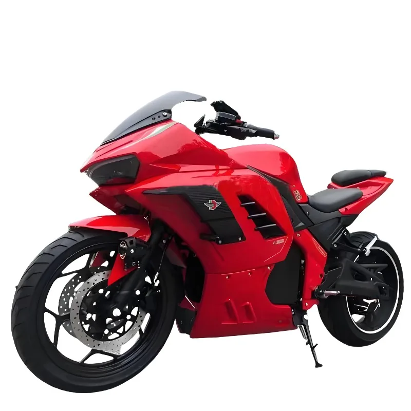 

2025 Newest 3000W High-Speed Electric Racing Motorcycle Long Range 72V Moto Electrica Sportbikes