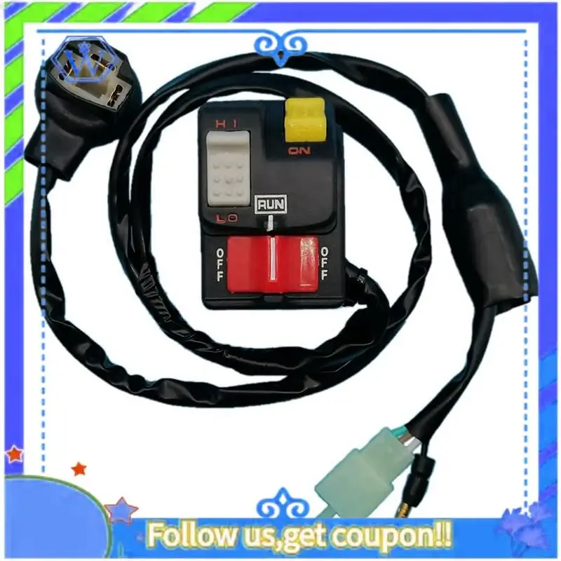 

M46K-35200-HB9-020 L/H Combination Switch For Honda TRX250R TRX 250R Light/Start/Kill