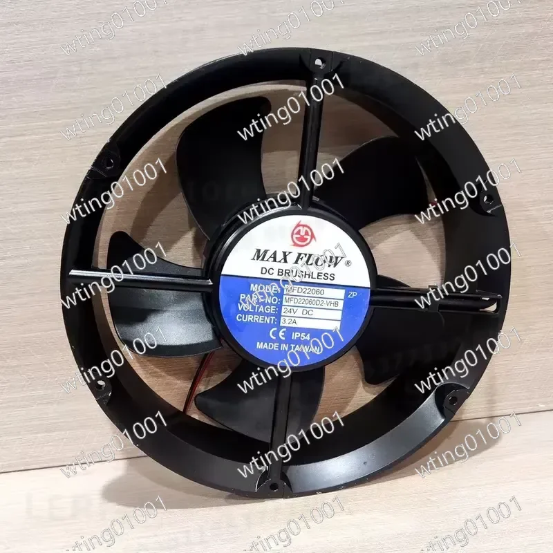 for MAXFLOW MFD22060D2VHB 24V 3.2A Blower Replacement for Inverter Welder High Airflow Quiet Operation Durable Motor