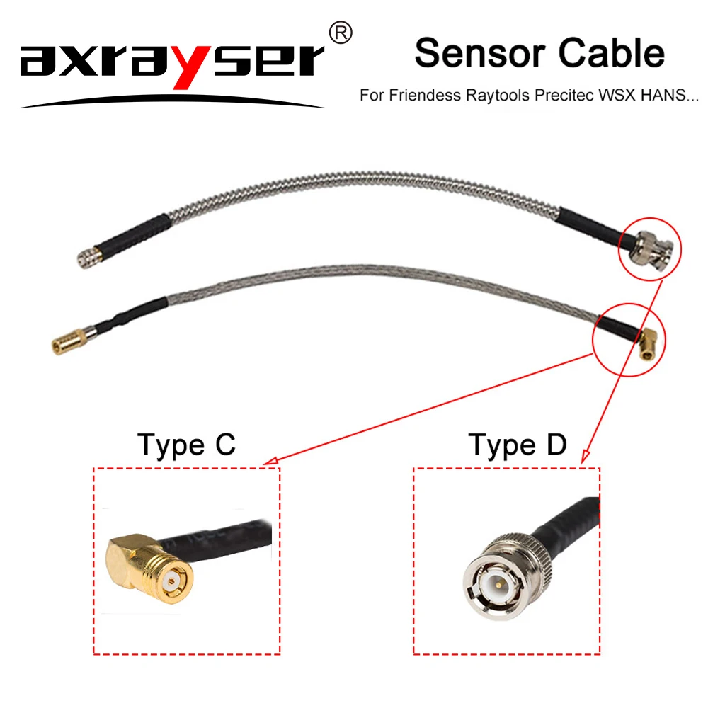 Laser Sensor Cable For Raytools Precitec WSX Hans NTC Fiber Lasermech SMA SMB TTW Transformer Copper Wire