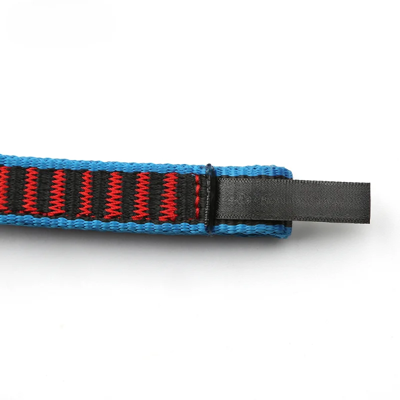 

Outdoor Mountaineering and Rock Climbing Quick Hanging Nylon Connection Belt Rescue Short Flat Belt Loop Safety