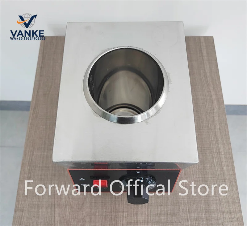 650ML Home Use Sauce Warmer Commercial Chocolate Warming Machine Stainless Steel Electric Soy Jam Heater Filling Machine