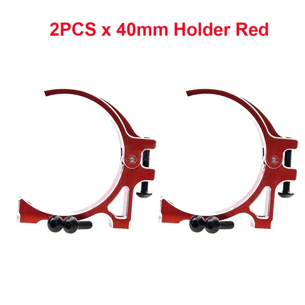 2PCS OVERTREFFEN HOBBY Koelventilator 25/30/35/40/50mm Raket Warmteafvoer Fans Metalen Motor Fan Cover voor Borstelloze Motor RC AUTO