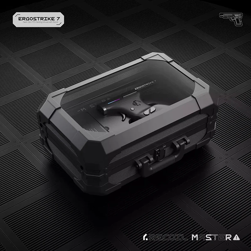 RAGNOK E-sports ガン型マウス ErgoStrike 7 ワイヤレス 2.4G Bluetooth