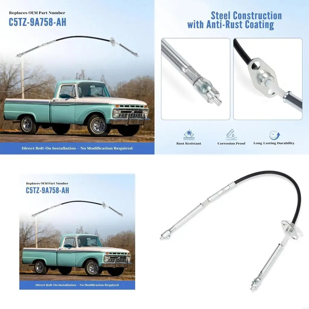 

Resilient Foot Control Cable For 1965 1966 F Line For 352 Engine Types