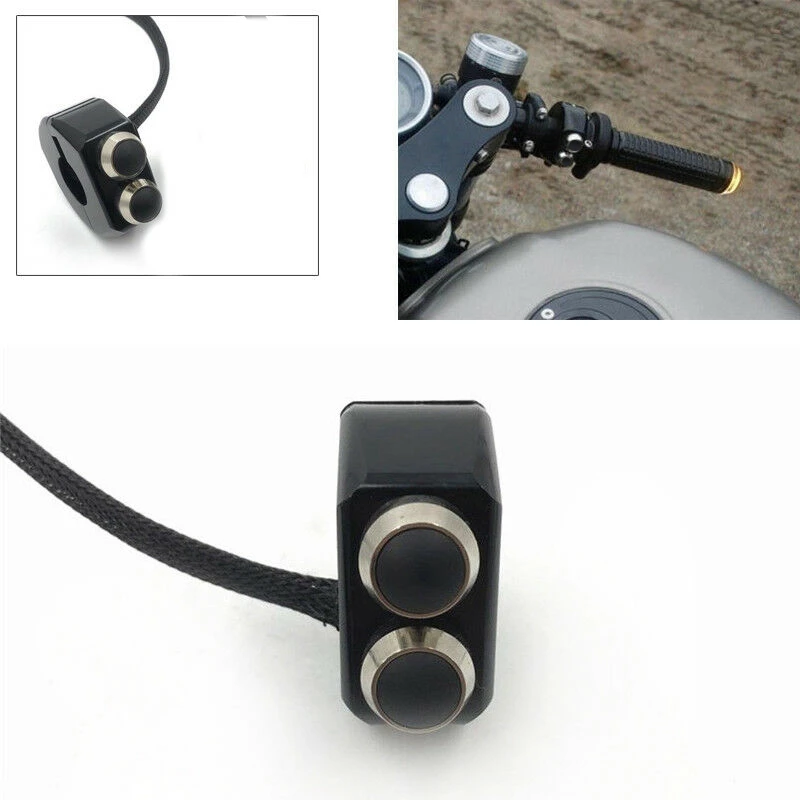 Universal Vintage Motorcycle Handlebar Switches Handlebar Control Button Switch