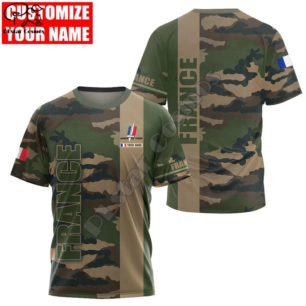 PLstar Cosmos France Republic 3D Printed 2022 New Fashion T-shirt Harajuku Streetwear Men/Women Short Sleeve Drop Shipping F24