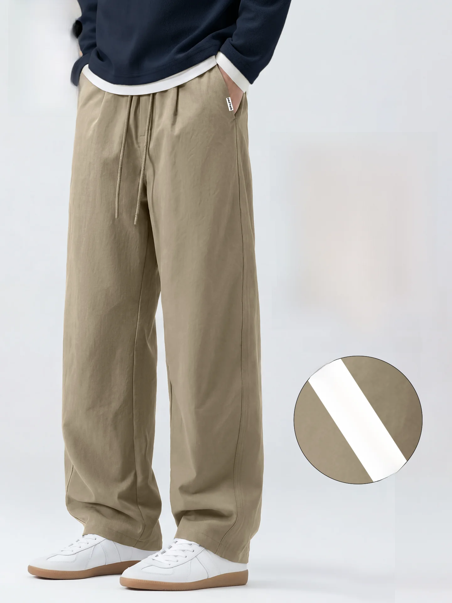 

Мужские повседневные брюки прямого кроя цвета хаки, американские, модные, удобные, из полиэфирного волокна, теплые, весенние