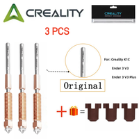 Creality K1C Nozzle Unicorn Quick Swap Nozzle Kit with Copper Alloy Hardened Steel Nozzle for K1C，Ender 3 V3/V3 Plus 3D Printers