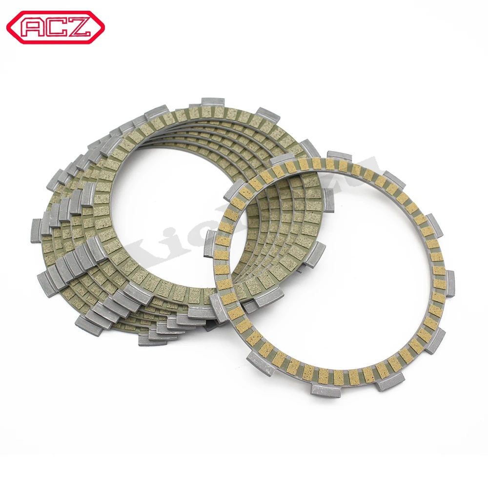 Motorcycle Clutch Friction Disc Plate Kit for Suzuki VS400 VS600 VS700 VS750 VS800 VL400 Intruder VL800B VL800C