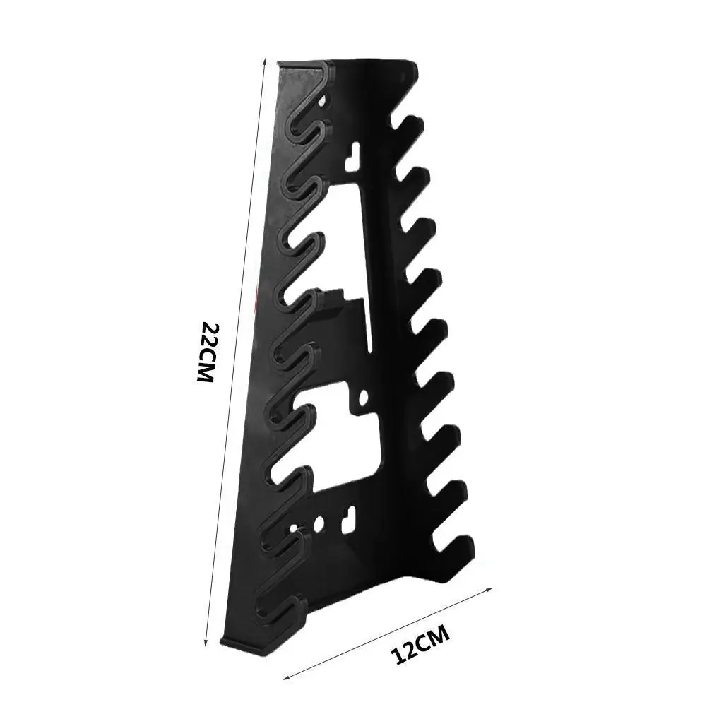 Imagem -06 - Organizador de Armazenamento de Chave de Parede Spanner Sorter Holder Bandeja Rack Ferramenta de Soquete Doméstico Armazenamento de Plástico