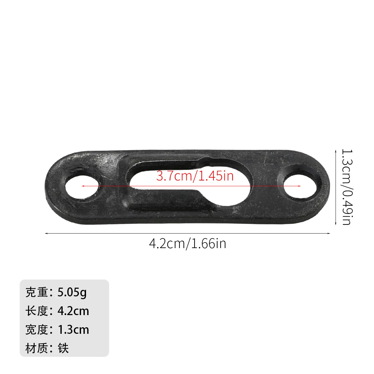 Iron photo frame back hook photo frame hardware dark hook double hole hook picture frame dark buckle gourd pendant. - Image 6