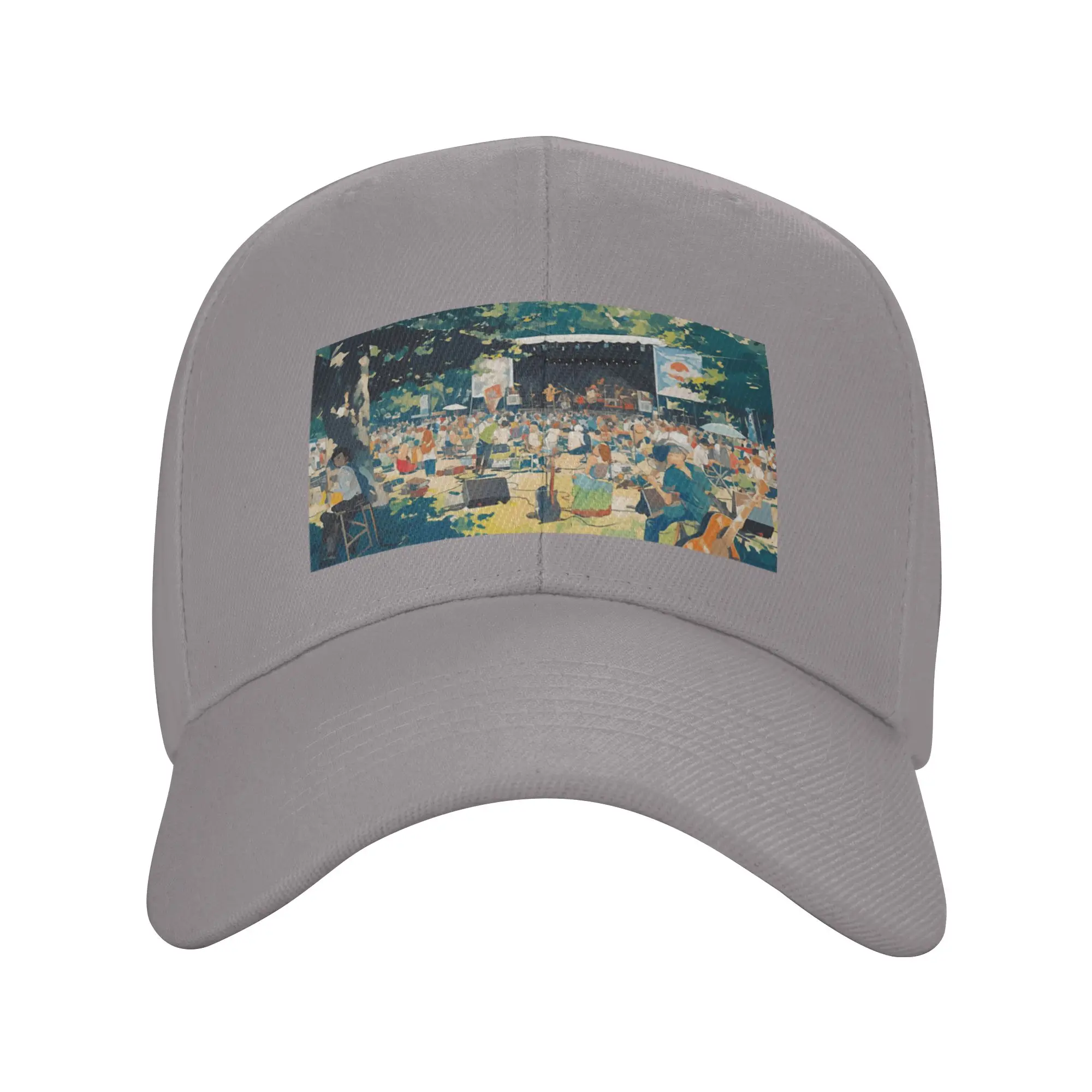 Hot Sale Summer Music Festival Baseball Cap  Relaxed Fit Brand Man Caps  Mountain Climbing Brand Man Caps