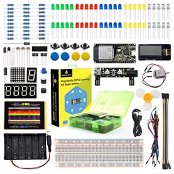 Keyestudio ESP32 Basic  Learning Kit Electronic Components Sensors Modules For Arduino Starter Kit Support Python Programming