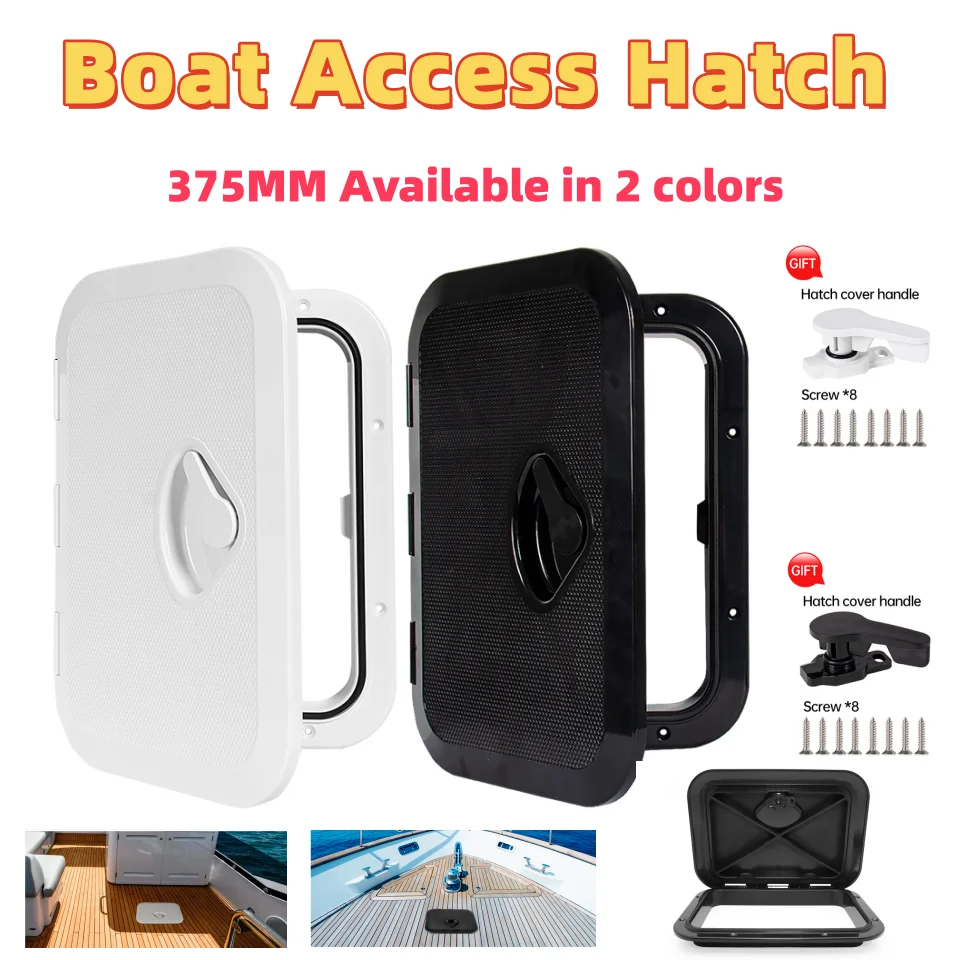Durable Rectangular Boat Hatch ABS Deck Access Hatch Cover Deck Cover Inspection Hatch Hatch Cover Boat Access Hatch
