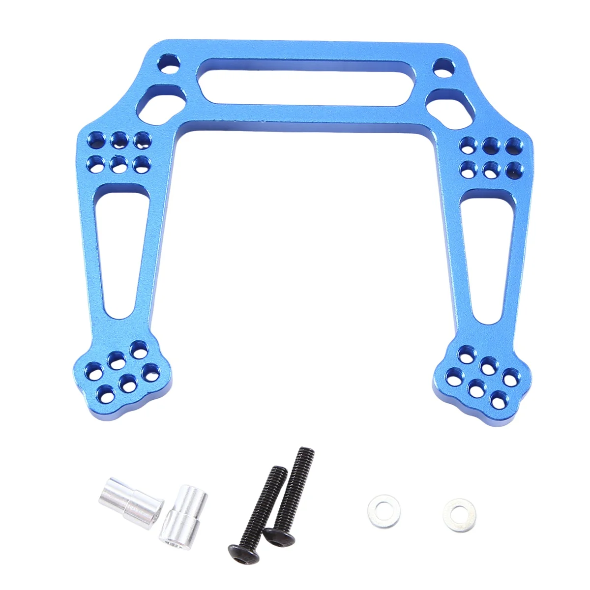 For Traxxas Slash 2WD 1:10 Alloy Front Shock Tower, Blue Atomik RC - Replacement