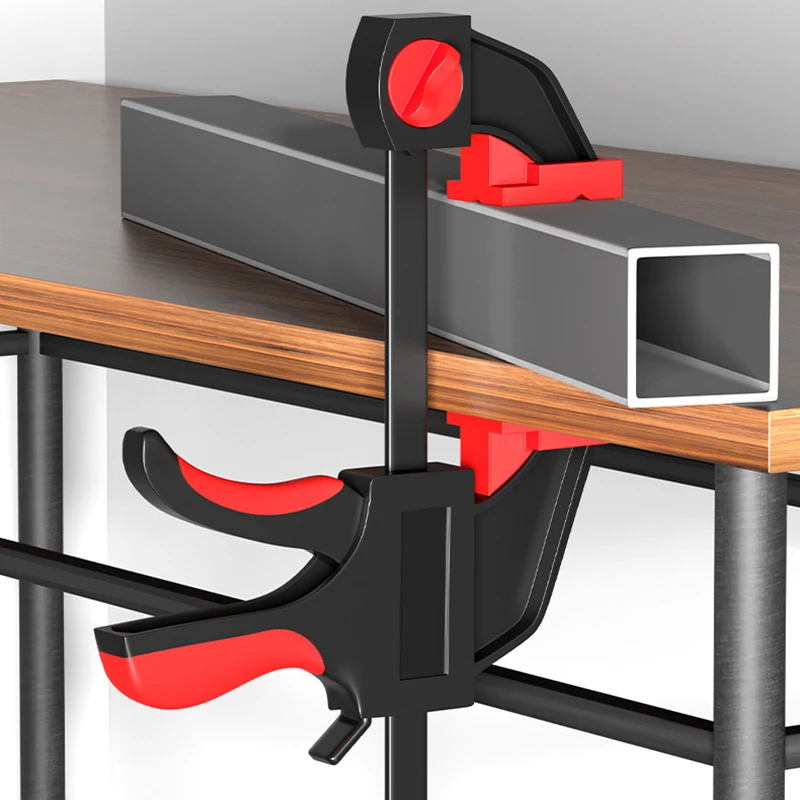 

1Pc Bar Clamp for Woodworking, 12" or 6" Bar Clamp, Wood Working Clamp, Quick Clamp F Clamp