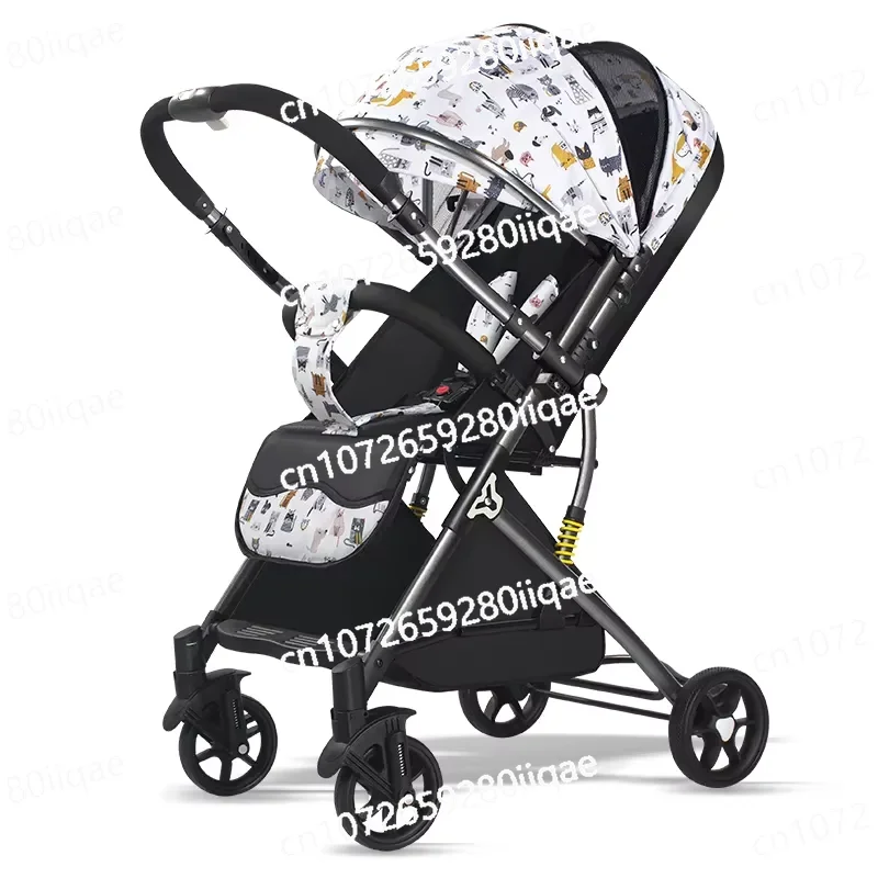 New lightweight compact stroller Easy-folding two-way push stroller