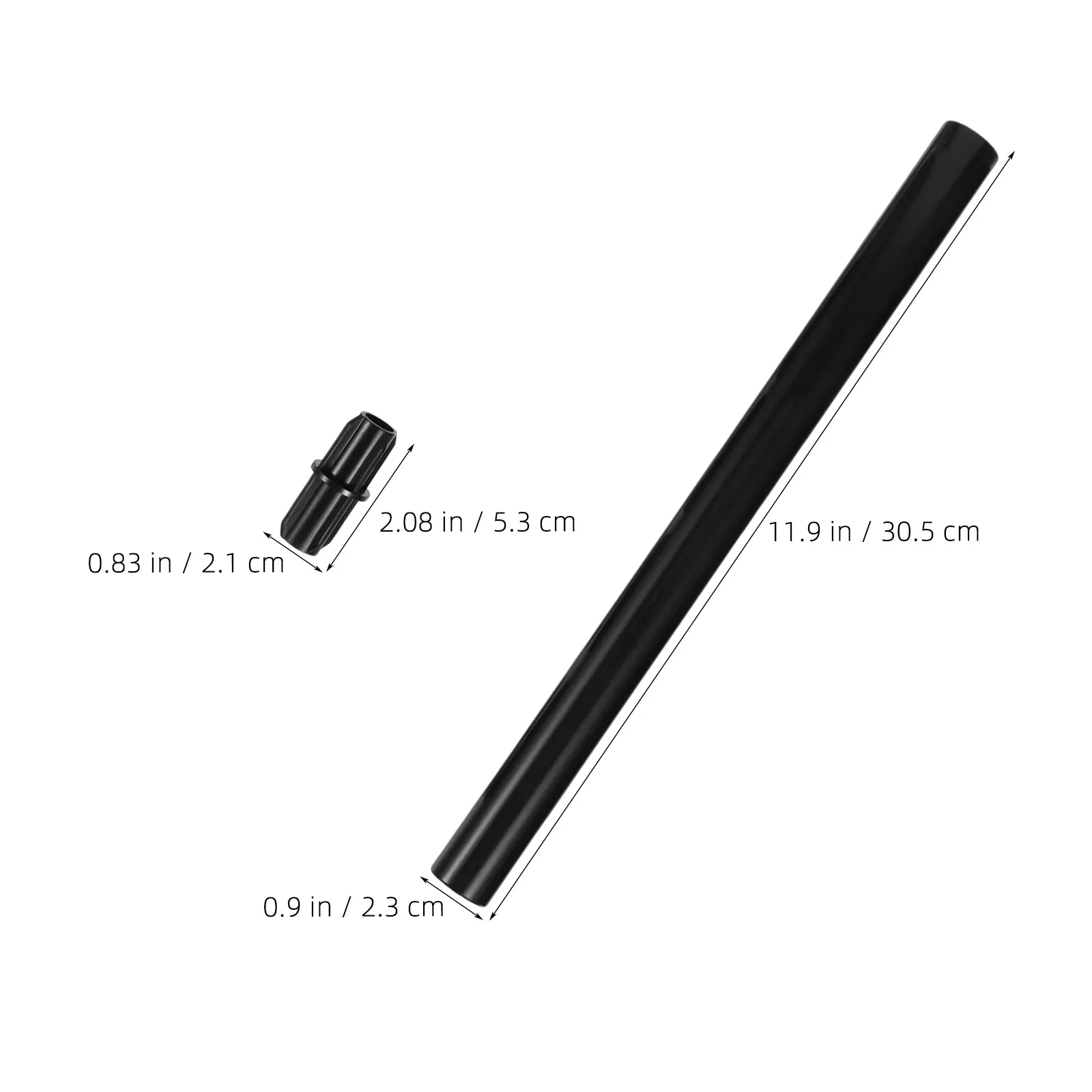 1Set Solar Light Spare Part For Outdoor Event Lighting Torch Extension Pole Weatherproof Connector Garden Pathway