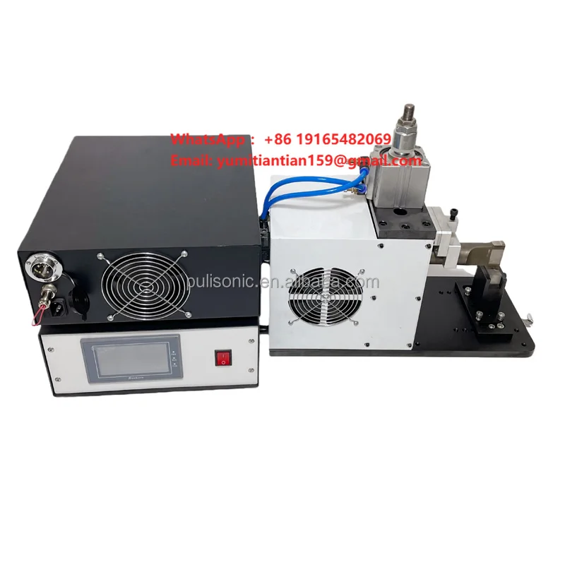 Ultrasonic Battery Module Busbar Welding Equipment 2000W Ultrasonic Spot Welding Metal Parts