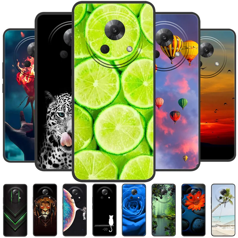 For Meizu Lucky 08 Case Soft Silicone TPU Phone Cases For Meizu Lucky08 Shockproof Back Protective Cover Fundas 6.78