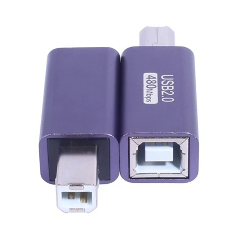 USB/USB B/Type C/Mini USB/Micro USB Male to USB B female Adapter Connectors USB C Data Transfer Adapter for Printers/Scanner