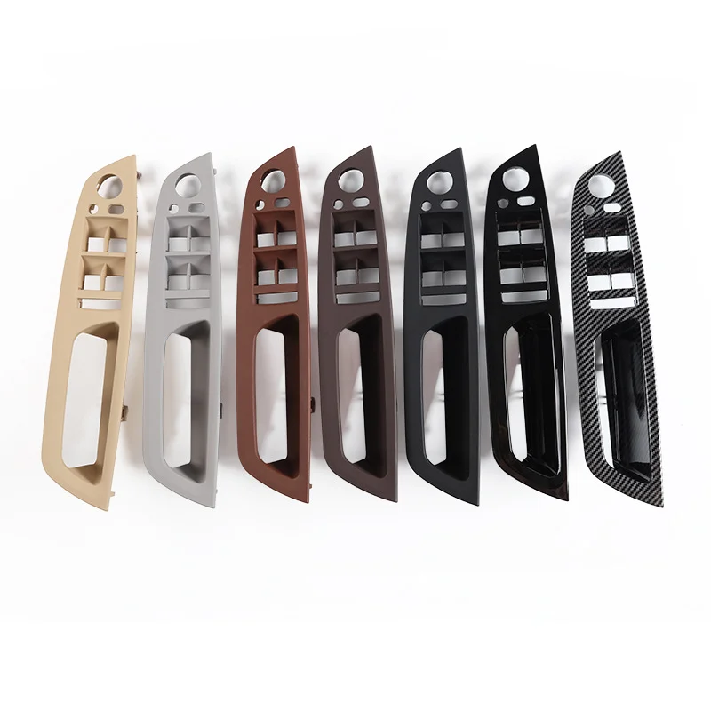 E70 E71 LHD RHD Upgraded Interior Door Handle with  Leather Cover Assembly Full Set For BMW X5 X6 E70 E71 E72 2007-2014