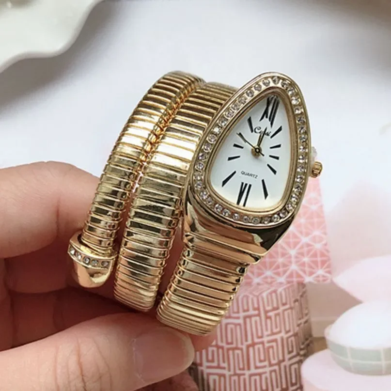 Women Quartz Watch Bracelet Stainless Steel Fashion Gold Ladies Watches Clock High-quality Luxury Ladies Wristwatch(Only Watch)