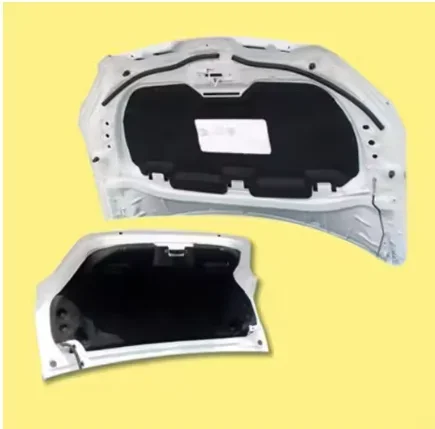 Tapa de maletero de algodón con aislamiento acústico de motor dedicado 2014 -2019 para Peugeot 301 para Citroen Elysee delantera + trasera