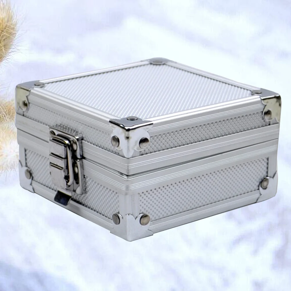 سبائك الألومنيوم حالة آلة صندوق عدة 11011060 مللي متر مبطن الإسفنج صينية حمل تخزين الحاويات مختومة عدة حالة حمل التخزين