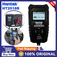 Hantek HT2018B Battery Tester Supports 6V/12V/24V Automotive Digital LCD Charging Analyzer Performance Test Tool