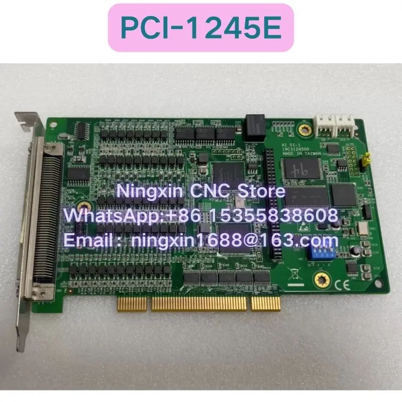 Second-hand PCI-1245E capture card Functional test OK Fast delivery