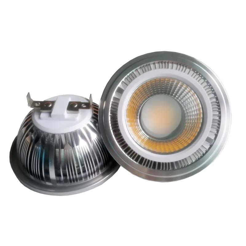 

High Power 15W LED Spot Light AR111 QR111 G53 GU10 AC110V 220V DC12V Dimmable LED Ceiling Lamps Replace 150W Halogen Bulb