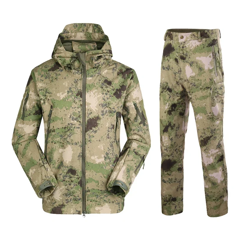 Chaqueta táctica impermeable camuflaje – Caza y senderismo - imagen 5