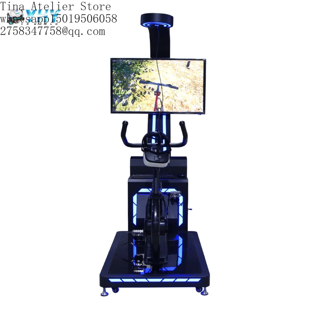Hot Sale Adults Sport Dynamic Fitness 9D Virtual Reality Simulation Machine Amusement Park Vr Rides Fitness Machine