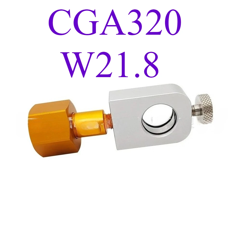 

‌Sodastream DUO/Terra/Art CO2 Refill Valve Adapter - No Gauge Charging Connector for Home Sparkling Water Makers & Soda Machines