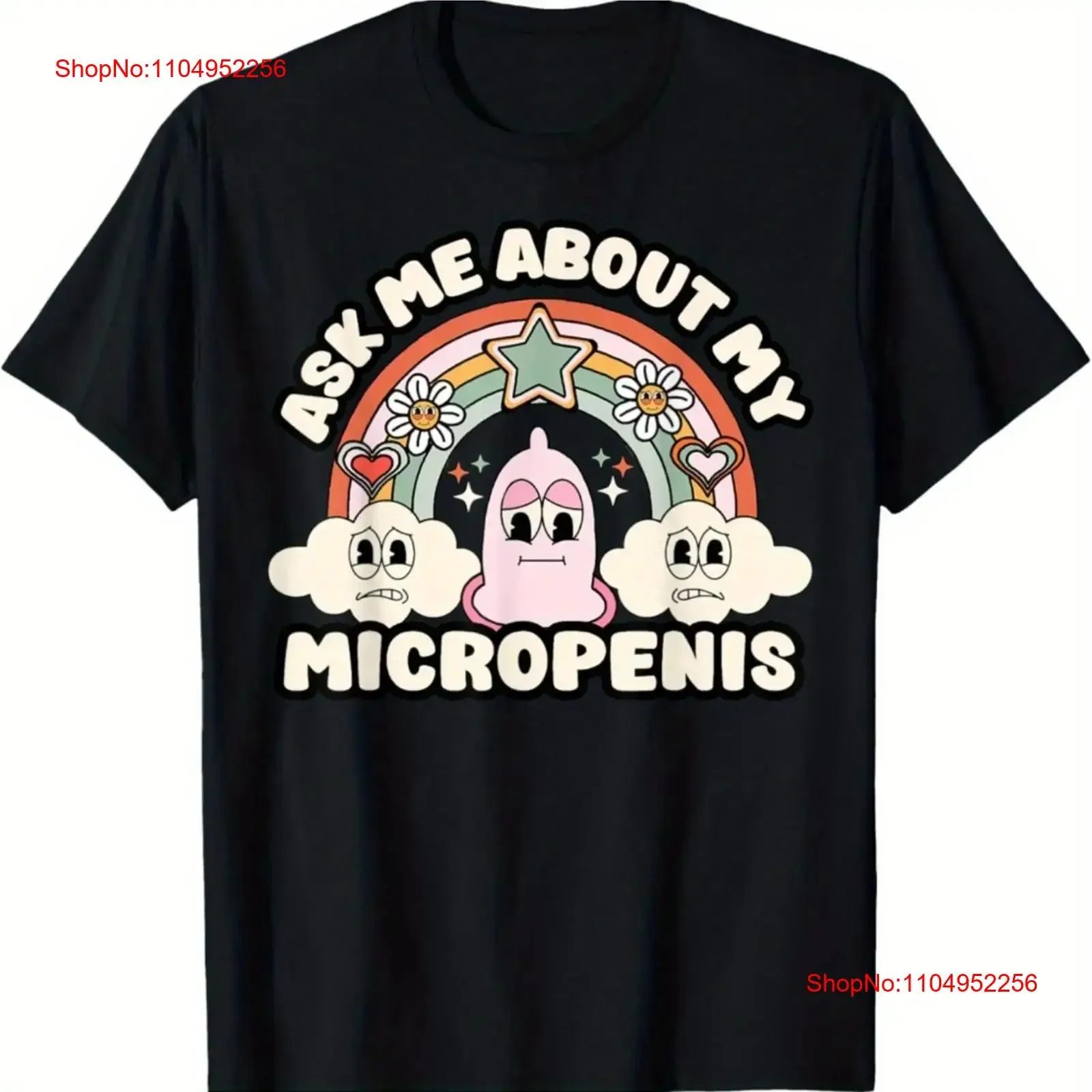 Ask Me About My Micropenis Funny Inappropriate Adult Humor T Shirt 2025 Com vintage Washed Top For Everyday Wear Stretched