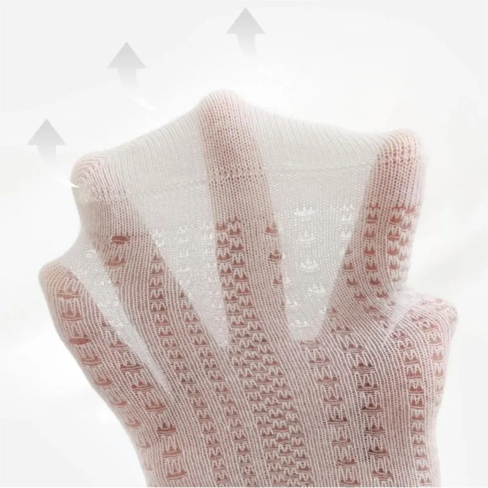 طفل جوارب طويلة الفتيات رقيقة نمط جوفاء شبكة طماق 0-12T أطفال جوارب طويلة الرقص الأبيض #5