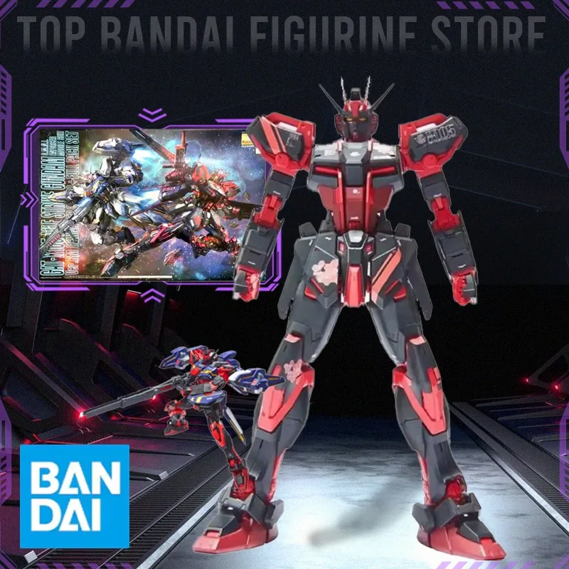 

В наличии: Модель Gundam MG Aile Strike RED, пластиковая модель, оригинальная коробка, полный комплект, набор для сборки, аниме-фигурка, коллекционный подарок на день рождения.