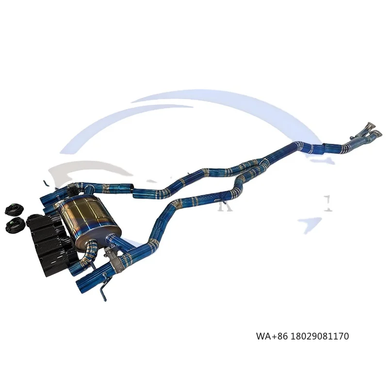 

Valvetronic Titanium Exhaust Muffler for M3 M4 G80 G82 FDK Latest Single-tube Design Exhaust Catback With Remote Control