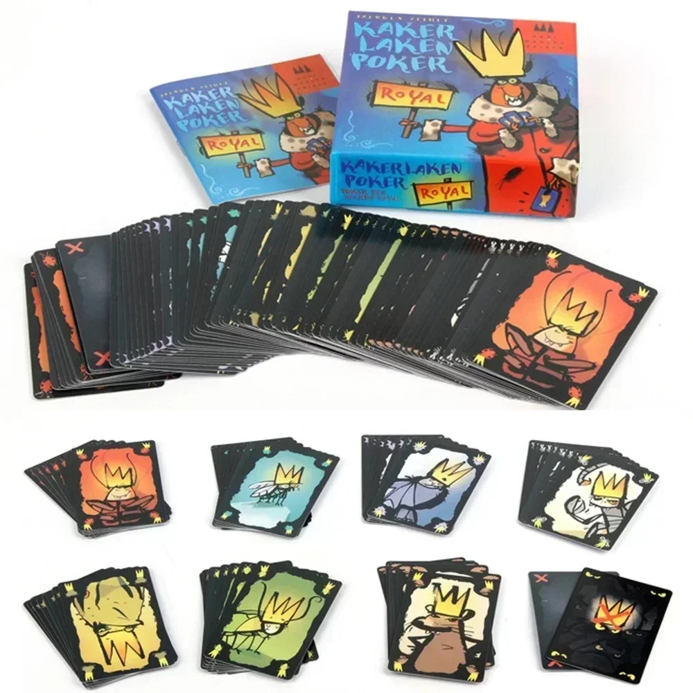 Cheating Moth Card Game - Family Bluffing Strategy with Poker Elements (2-6 Players Ages 8+) Polilla Tramposa image 2