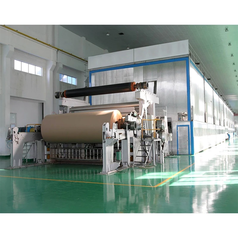 Factory Direct Fluting Corrugated Paper Manufacturing Production Line Waste Recycling Cardboard Paper Making Machine Supplier