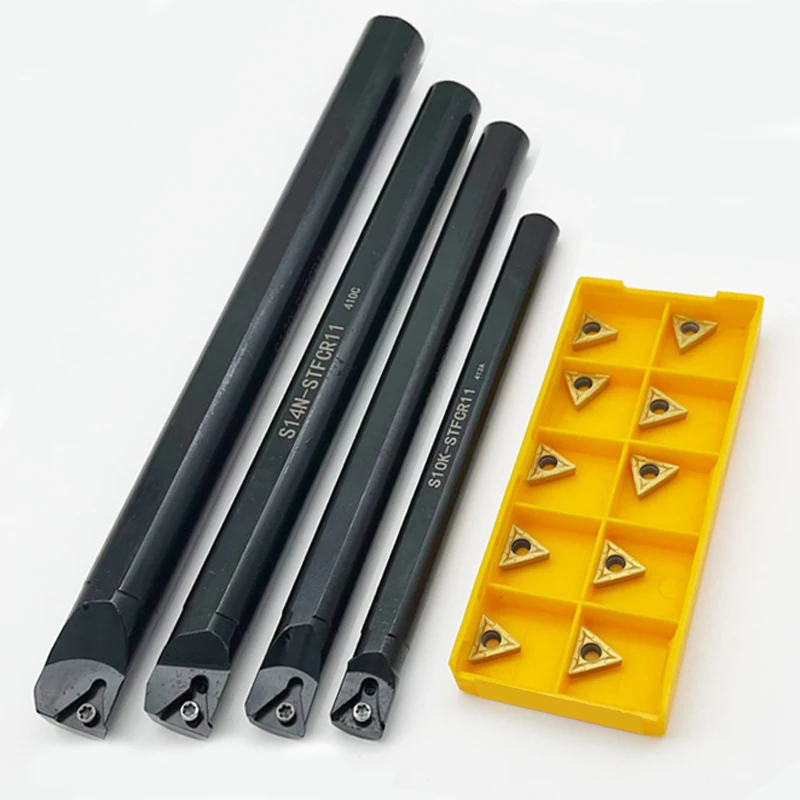 

S10K S12M S14N S16Q S20R STFCR11 TCMT110204 LF6018 Internal Turning Holder STFCR TCMT Carbide Inserts