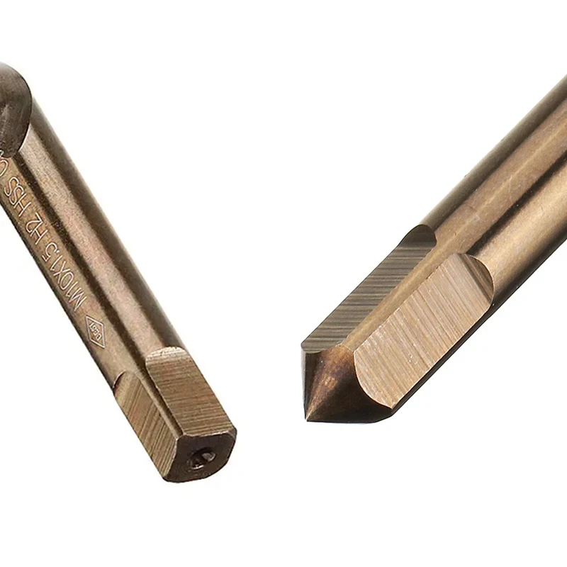 Kobalt-Schraubgewindebohrer-Bohrer M35 HSS-CO Spiralnut Metrisch M3-M12 Maschinengewindebohrer Rechtshänder für Edelstahl und Metall – Detail 8